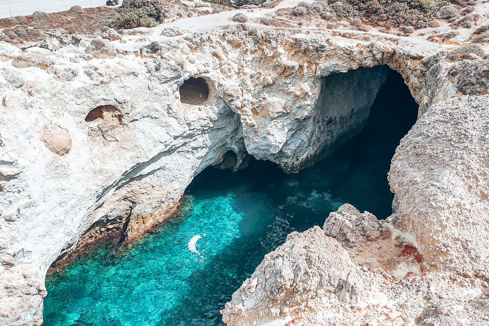 The caves of Parafragas | Milos, Greece