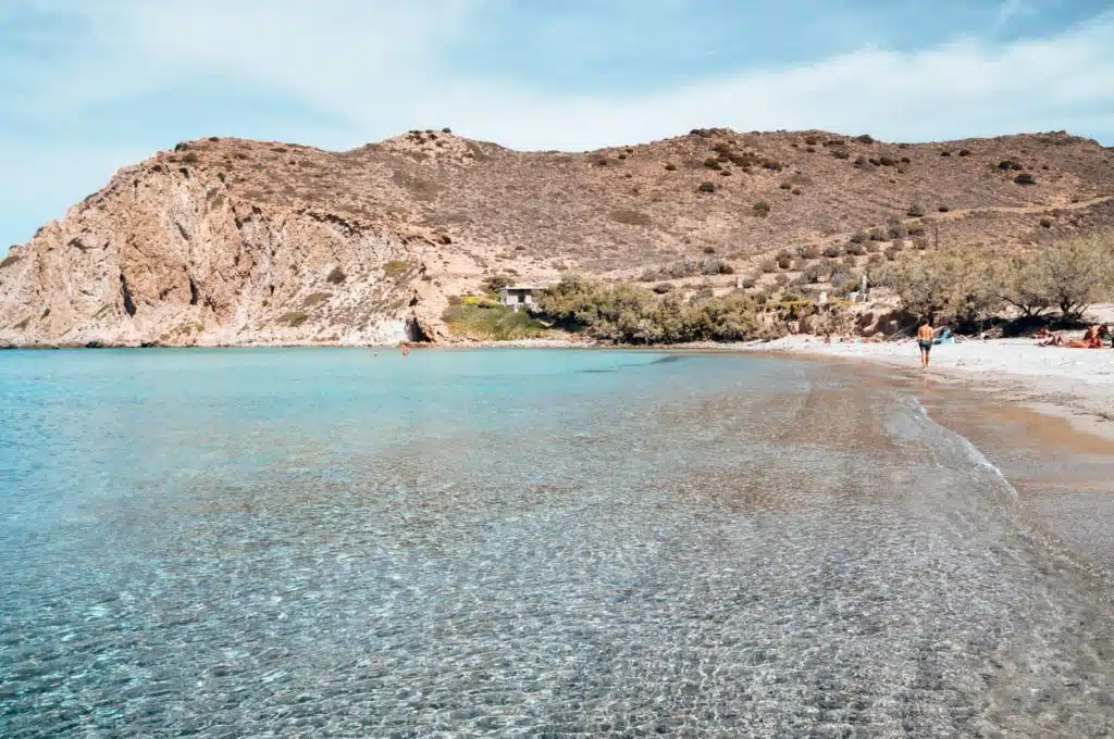 For us, Plathenia Beach was one of the best beaches in Milos, Greece |&nbsp;Plathenia gehört für uns zu den besten Milos Stränden