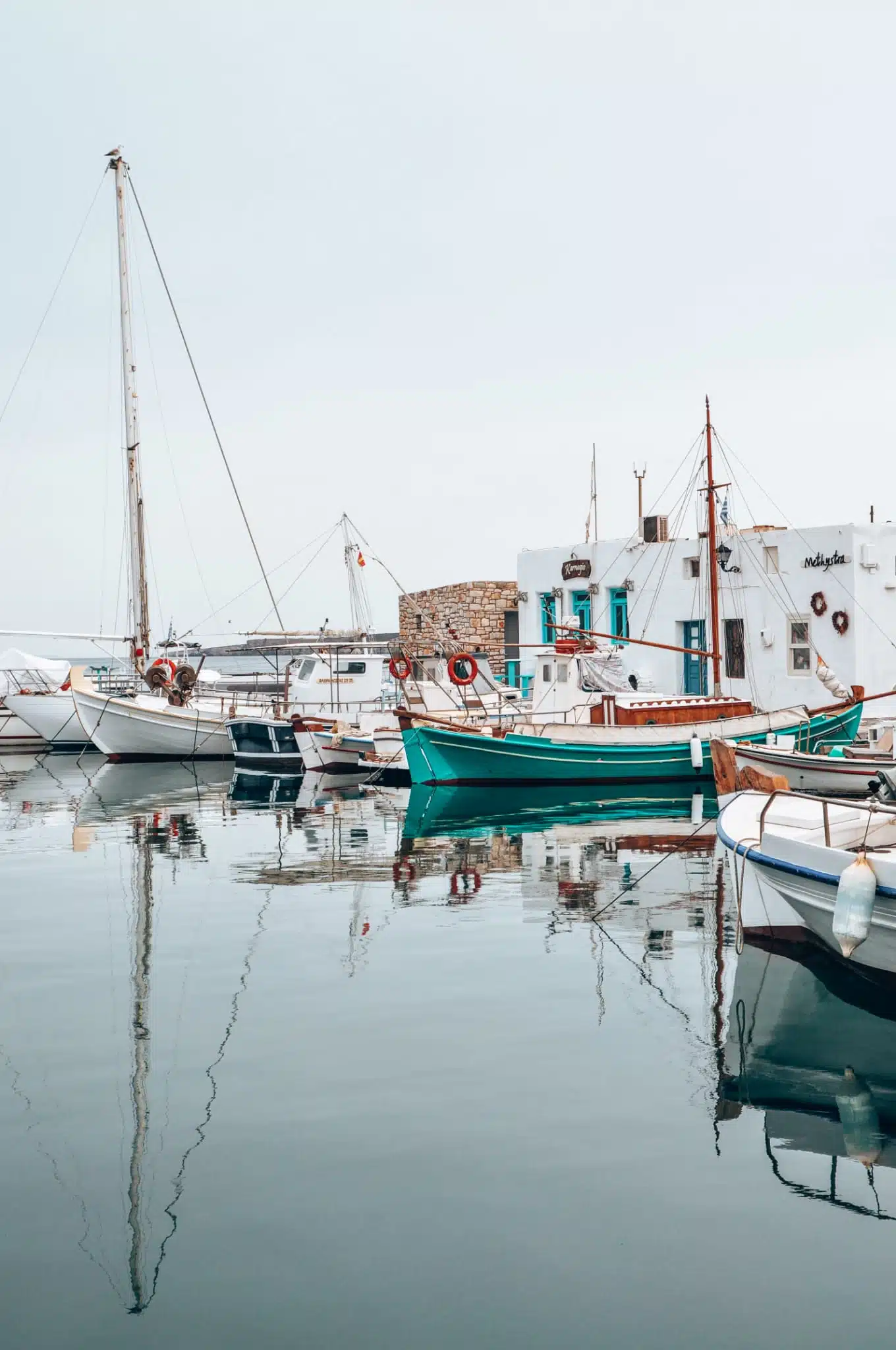 Naoussa port, Paros | Jill on journey