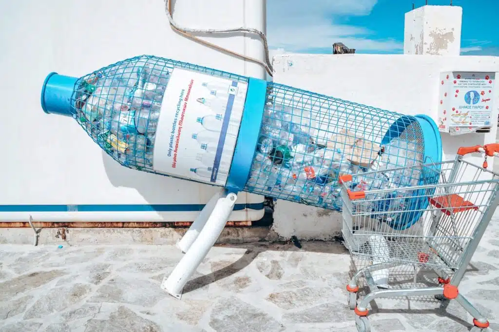Reduce waste on your Cyclades island hopping trip - Müll reduzieren beim Kykladen Inselhopping