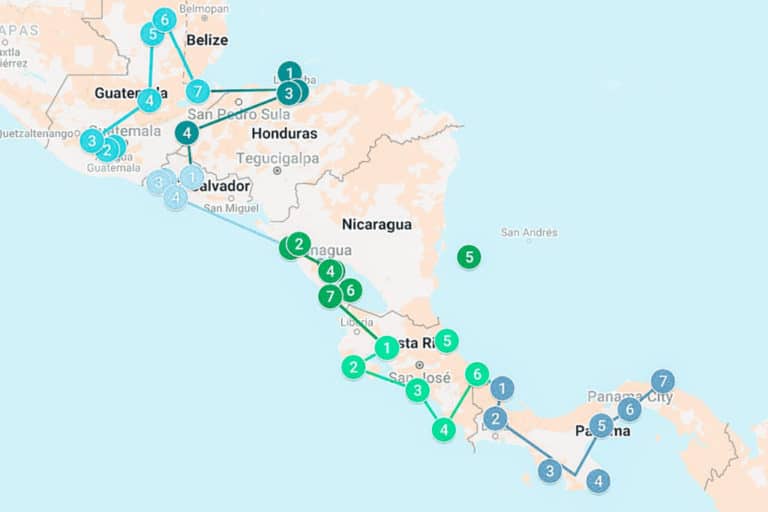 Mittelamerika Backpacking von Guatemala bis Panama Jill on journey