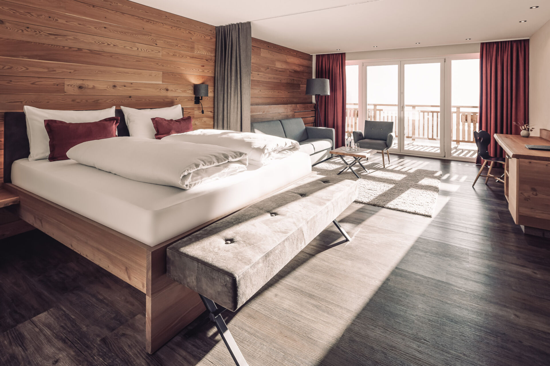 Zimmer im Naturhotel Outside