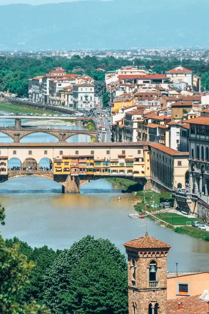 Florence viewpoint / Florenz gehört zu den schönsten Toskana Sehenswürdigkeiten