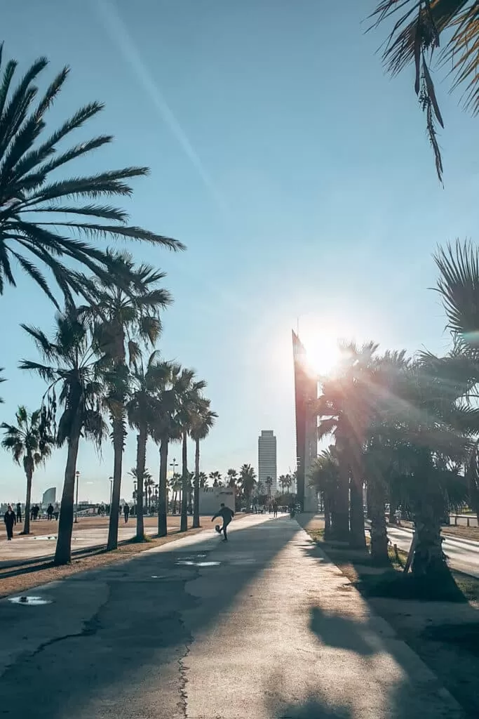 Beaches off the beaten path in Barcelona